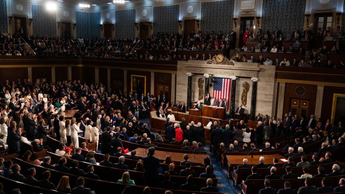 Biden speaking to Congress