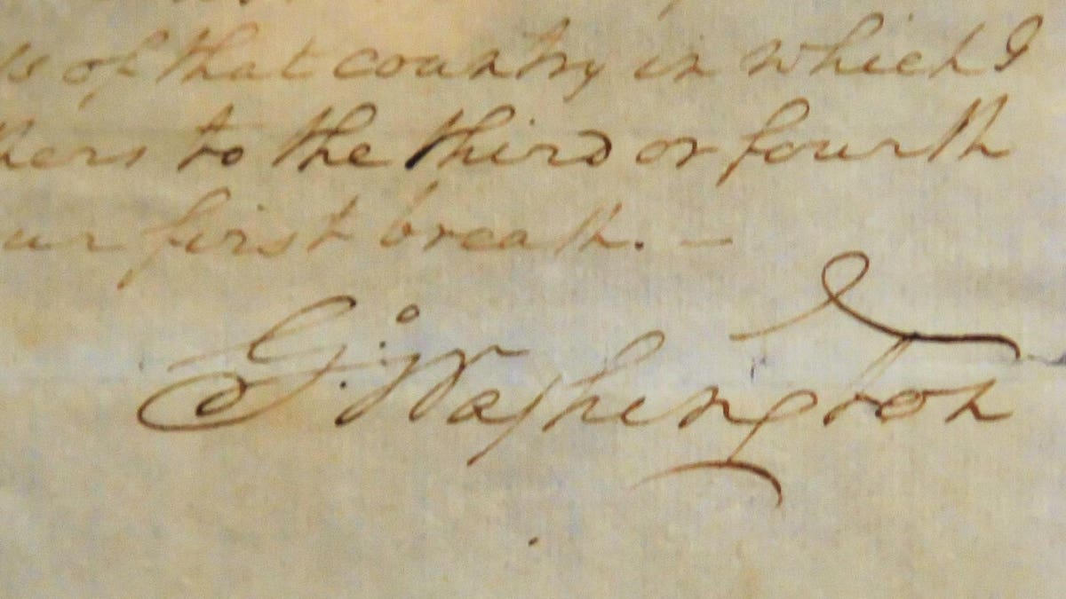 George Washington signature