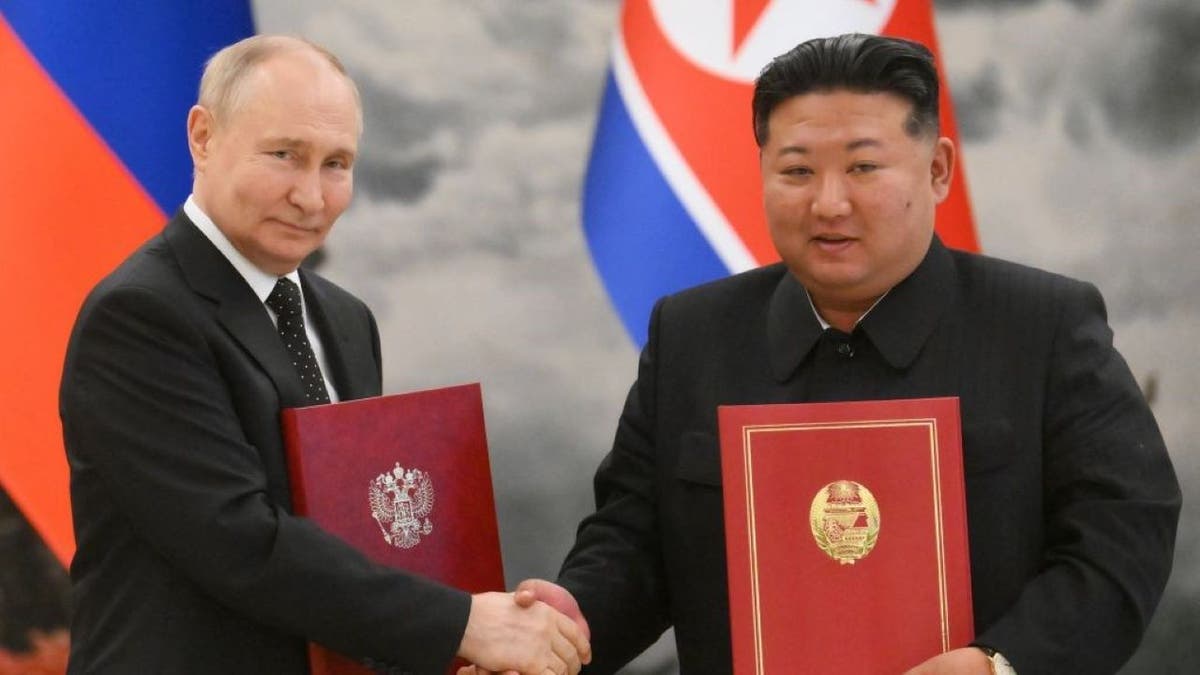 Vladimir Putin meets Kim Jong-Un