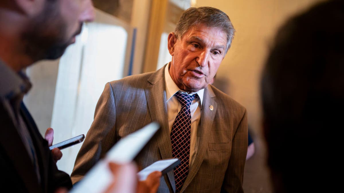 Sen. Joe Manchin's status  presents a large   accidental   for Republicans to instrumentality     the Senate.