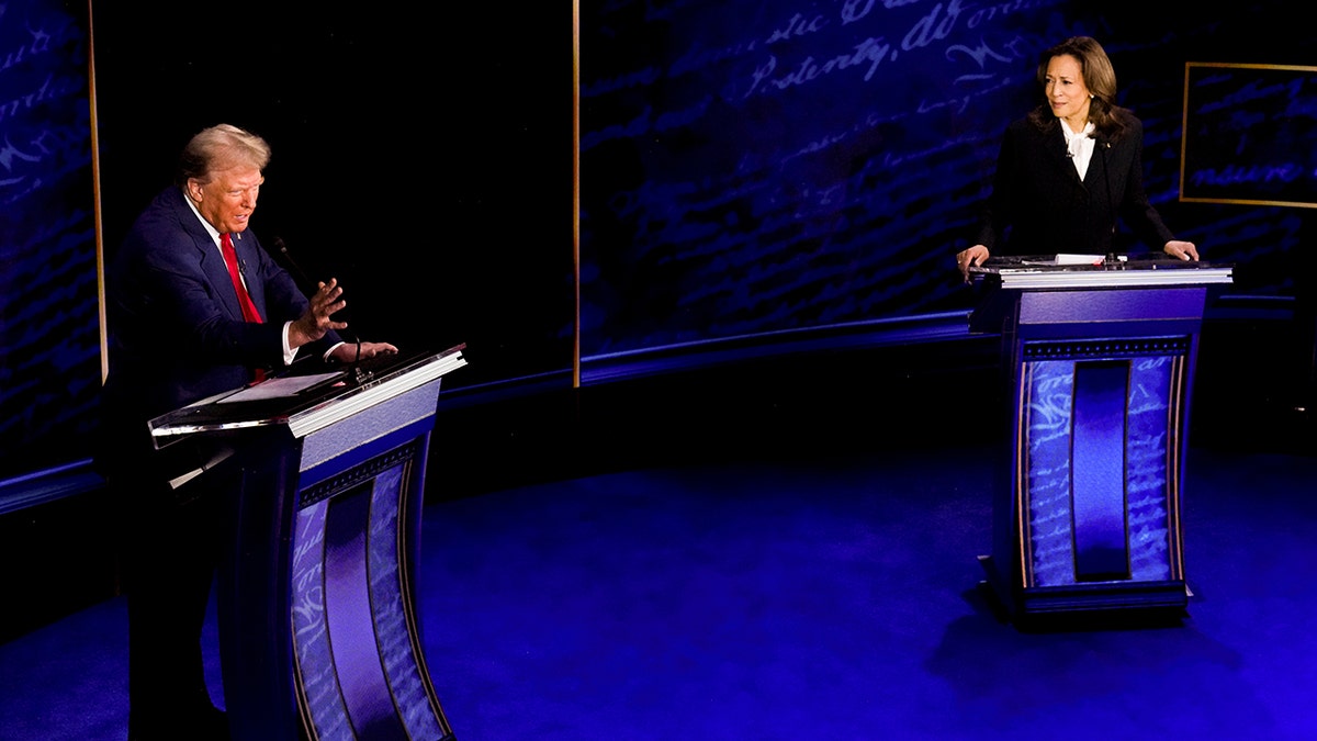 Kamala Harris and Donald Trump debate