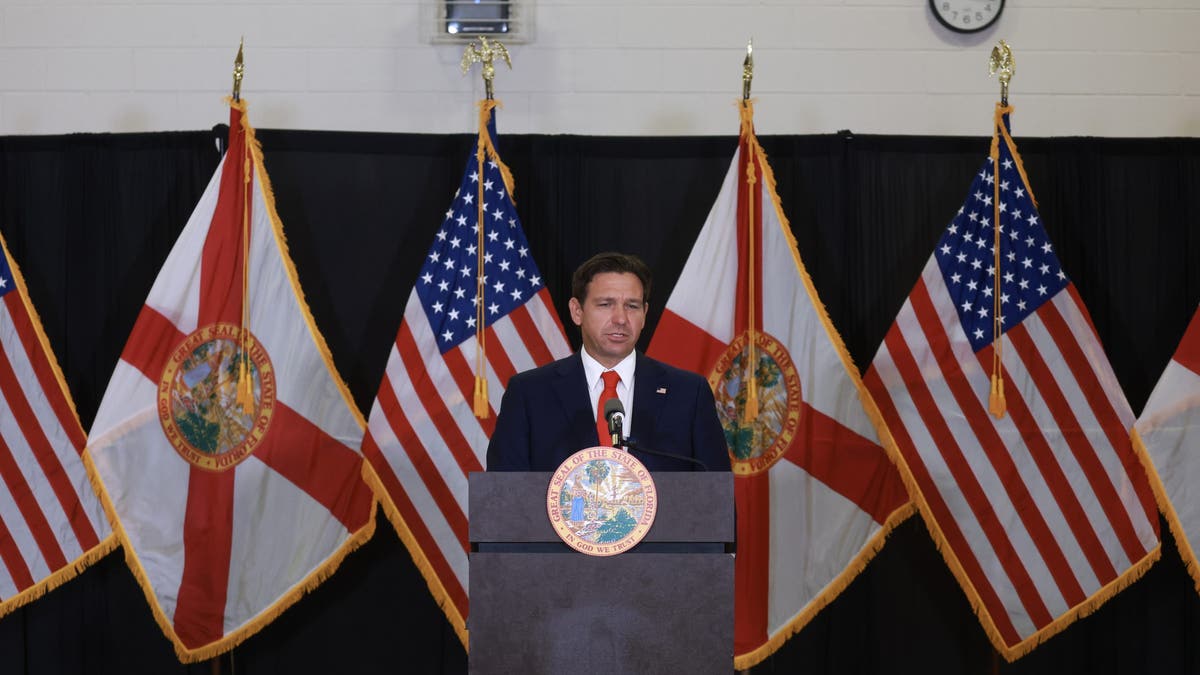 Gobernador Ron DeSantis de Florida