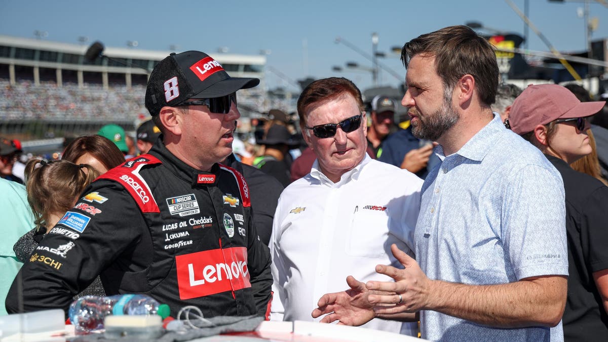 Vance at Charlotte Motor Speedway