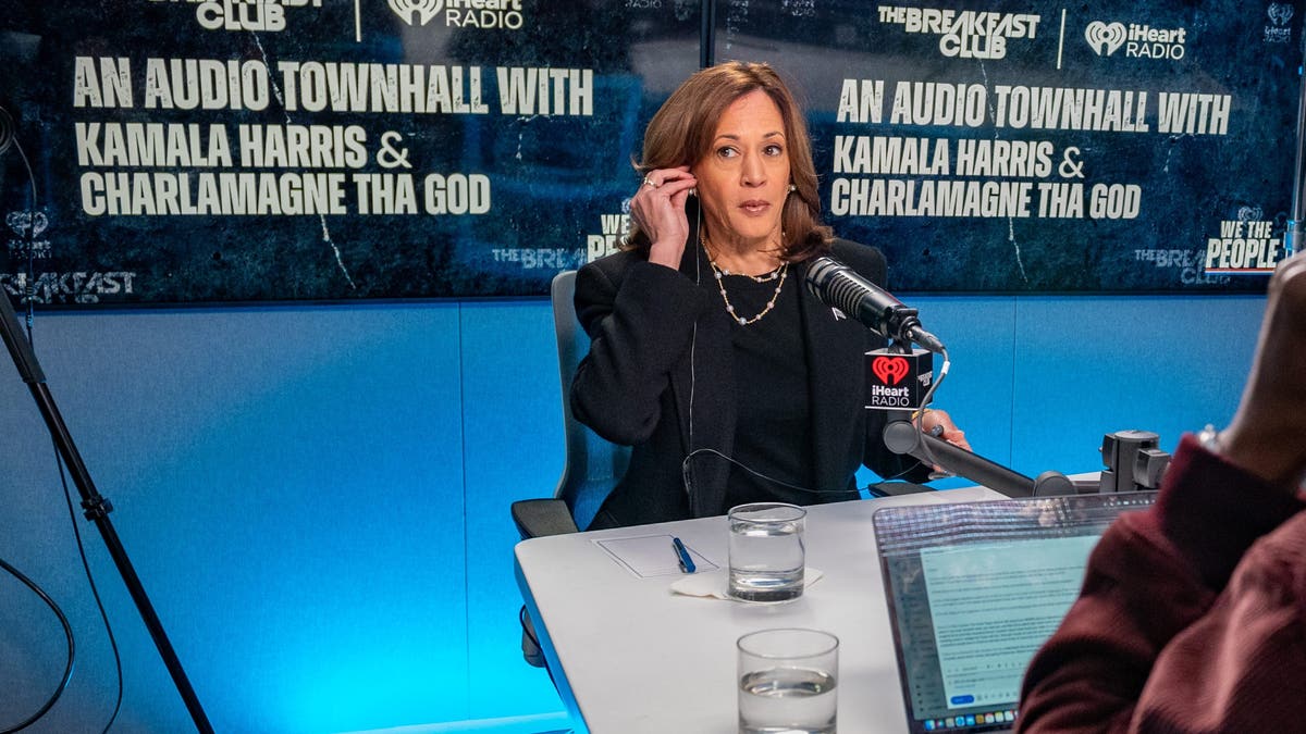 Kamala Harris em entrevista