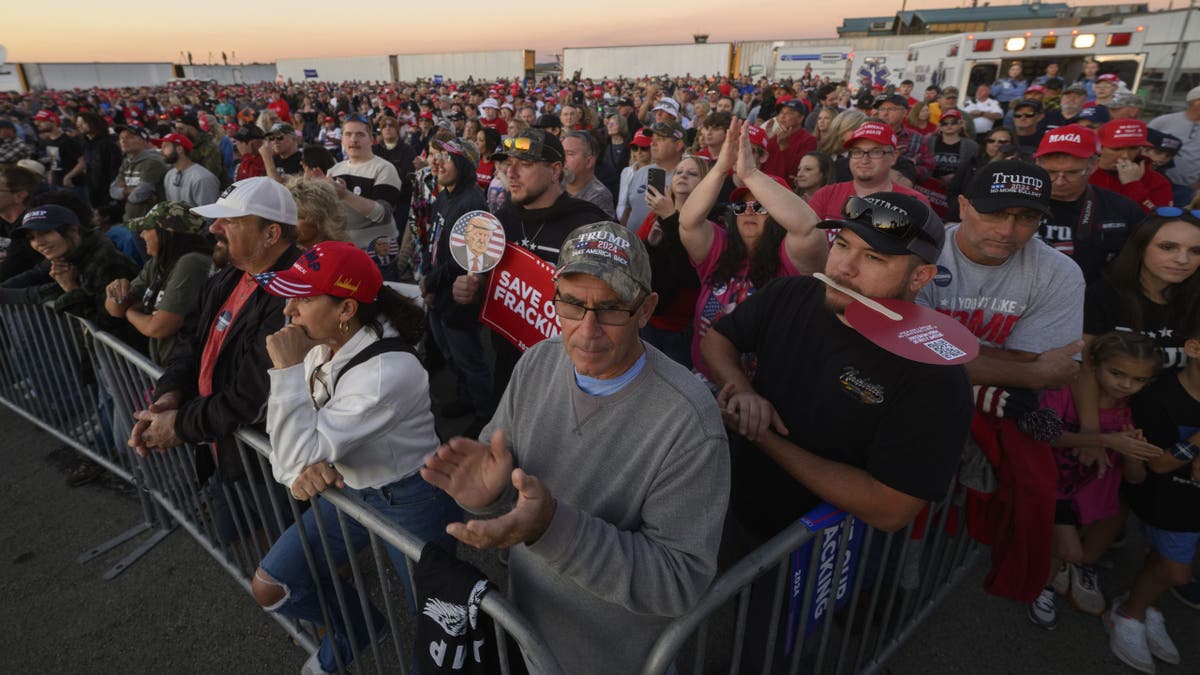 Simpatizantes de Trump en un mitin