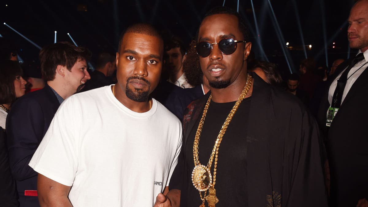 kanye west with diddy