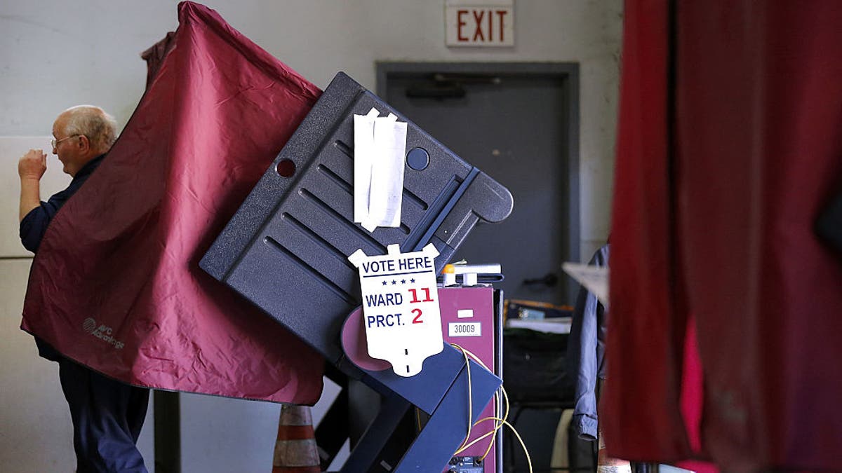 ballot boxes