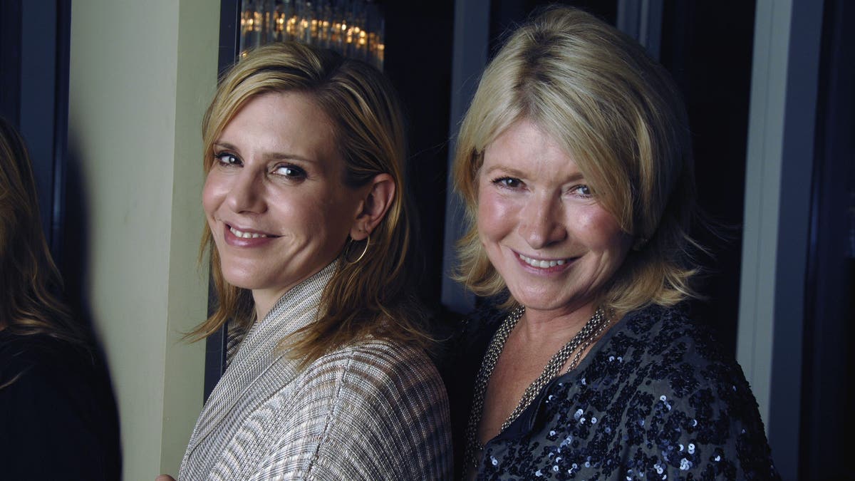 Martha Stewart with daughter Alexis