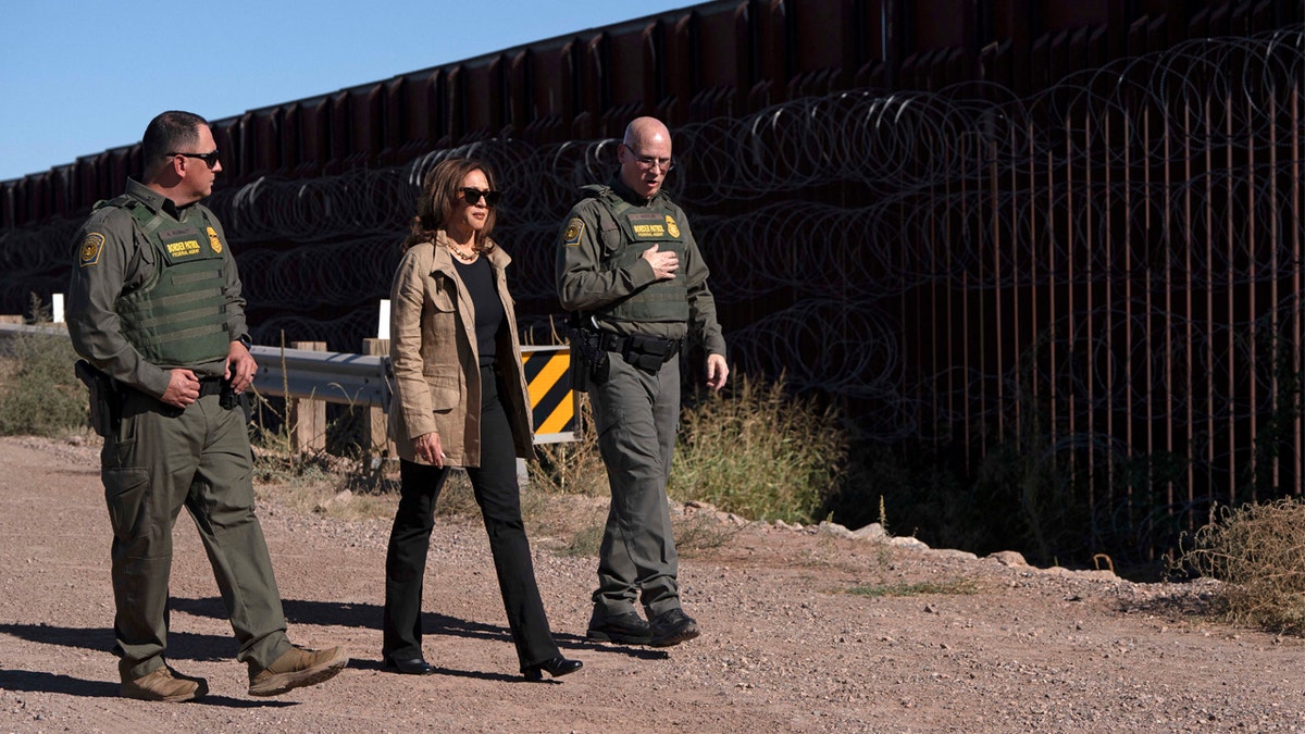 The border of Kamala Harris