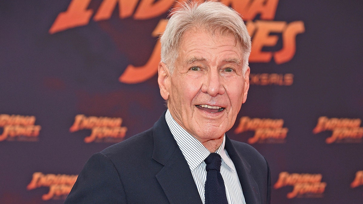 Harrison Ford at the premiere of "Indiana Jones and the Dial of Destiny."