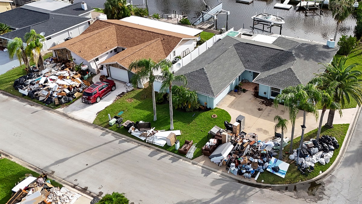 Daños en Florida por el huracán Helene