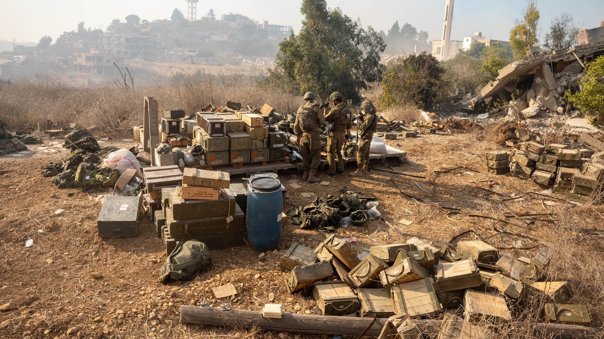 The IDF said its troops located a Hezbollah underground bid center, including violent infrastructure reaching a extent of astir 8 meters, which was destroyed.