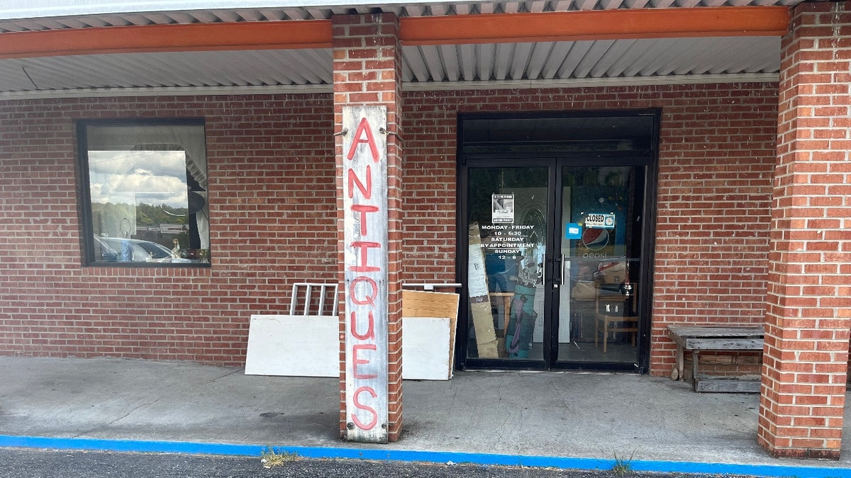 Kenny Turner's antique store in Fieldale, Virginia