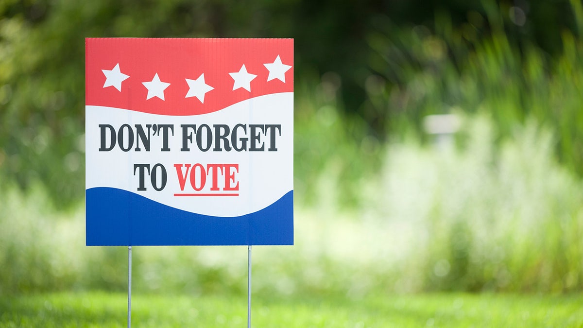 Voting sign