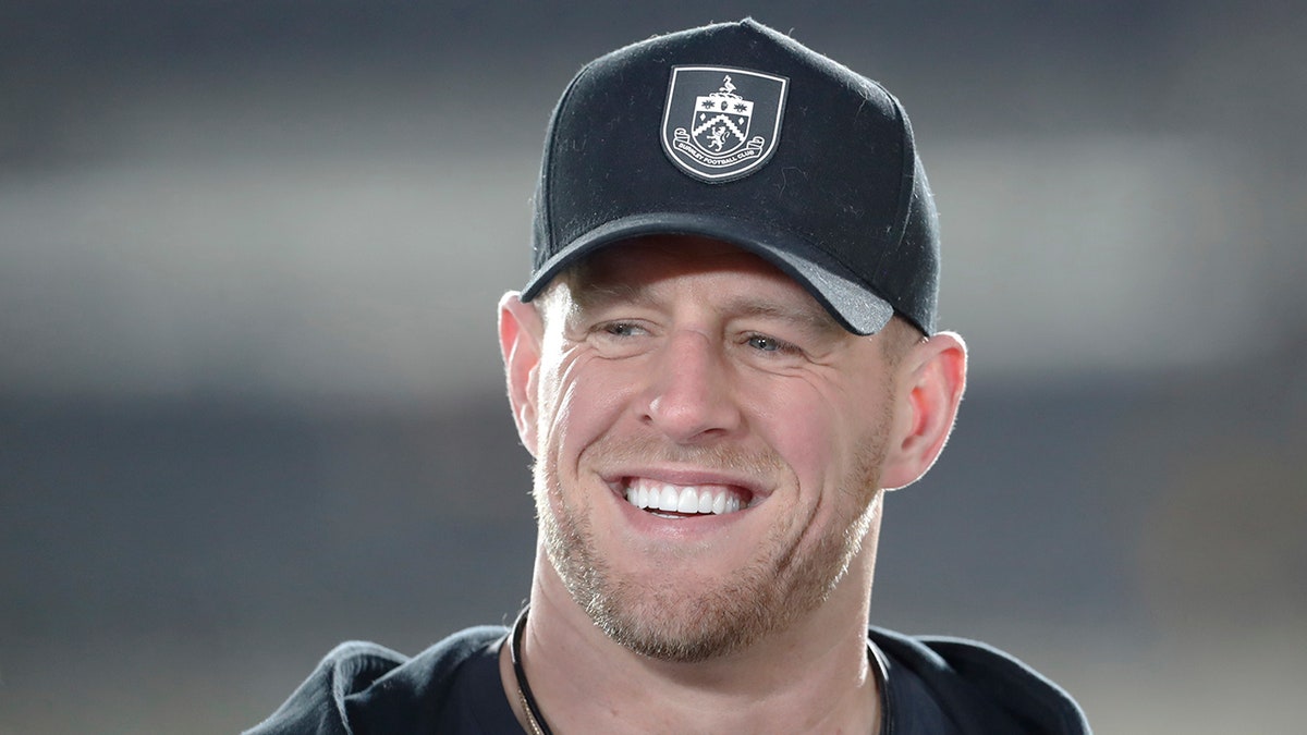 JJ Watt smiles