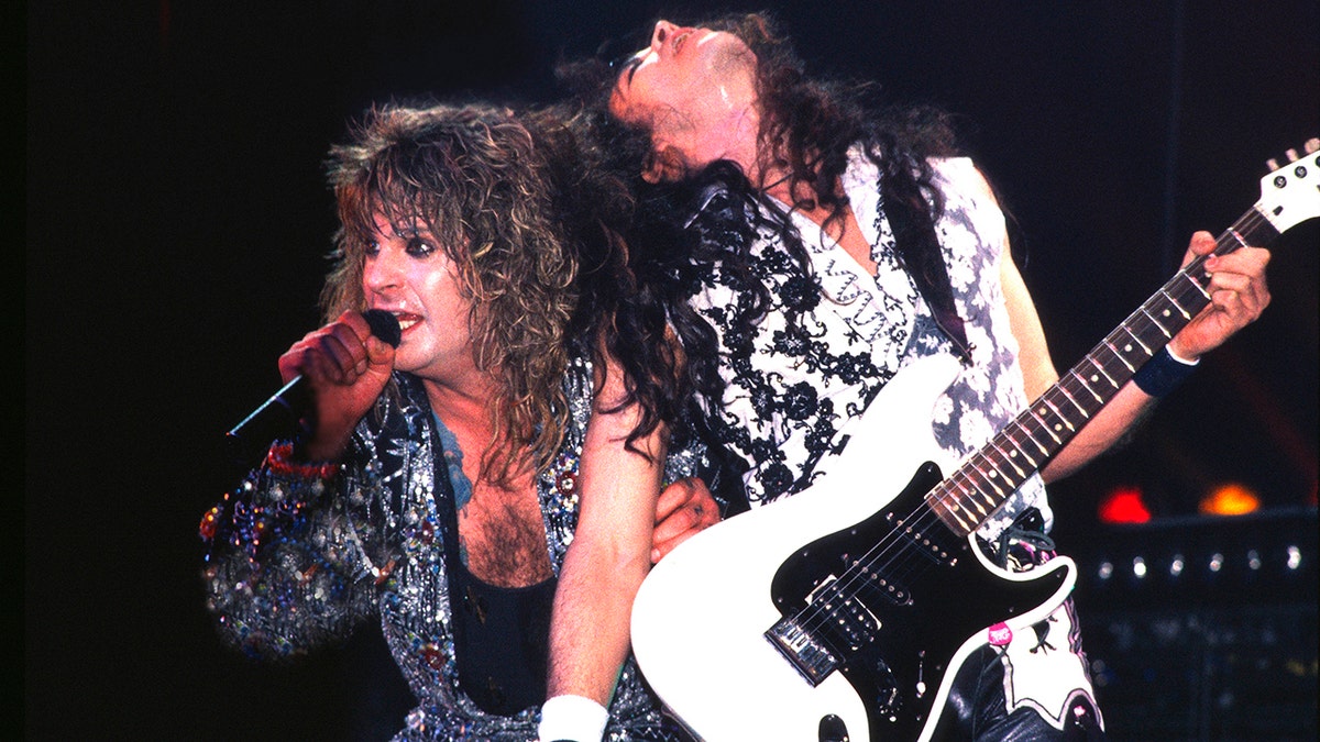 Jake E. Lee and Ozzy Osbourne