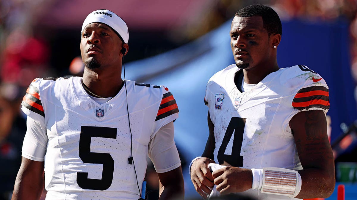 Jameis Winston y Deshaun Watson