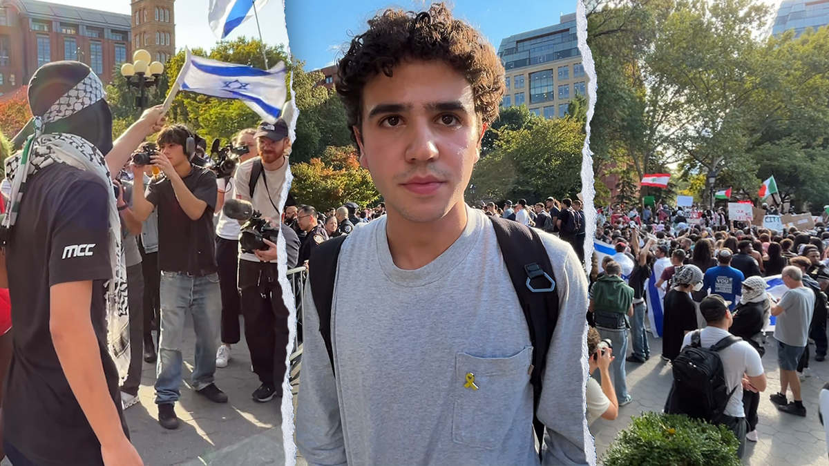 Jewish students astatine  New York City protest