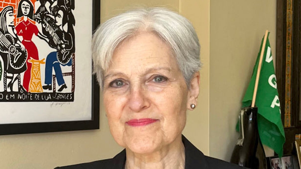 Jill Stein posando en Nueva York el 15 de abril de 2024