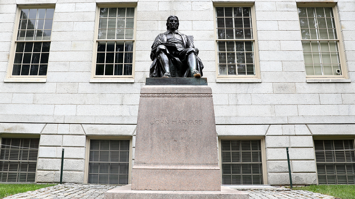 Statue of John Harvard