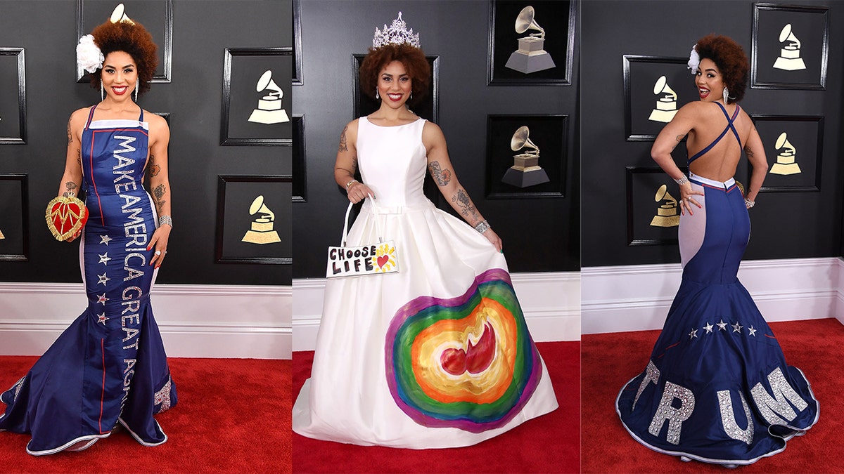 Joy Villa successful  arguable  dresses connected  the reddish  carpet