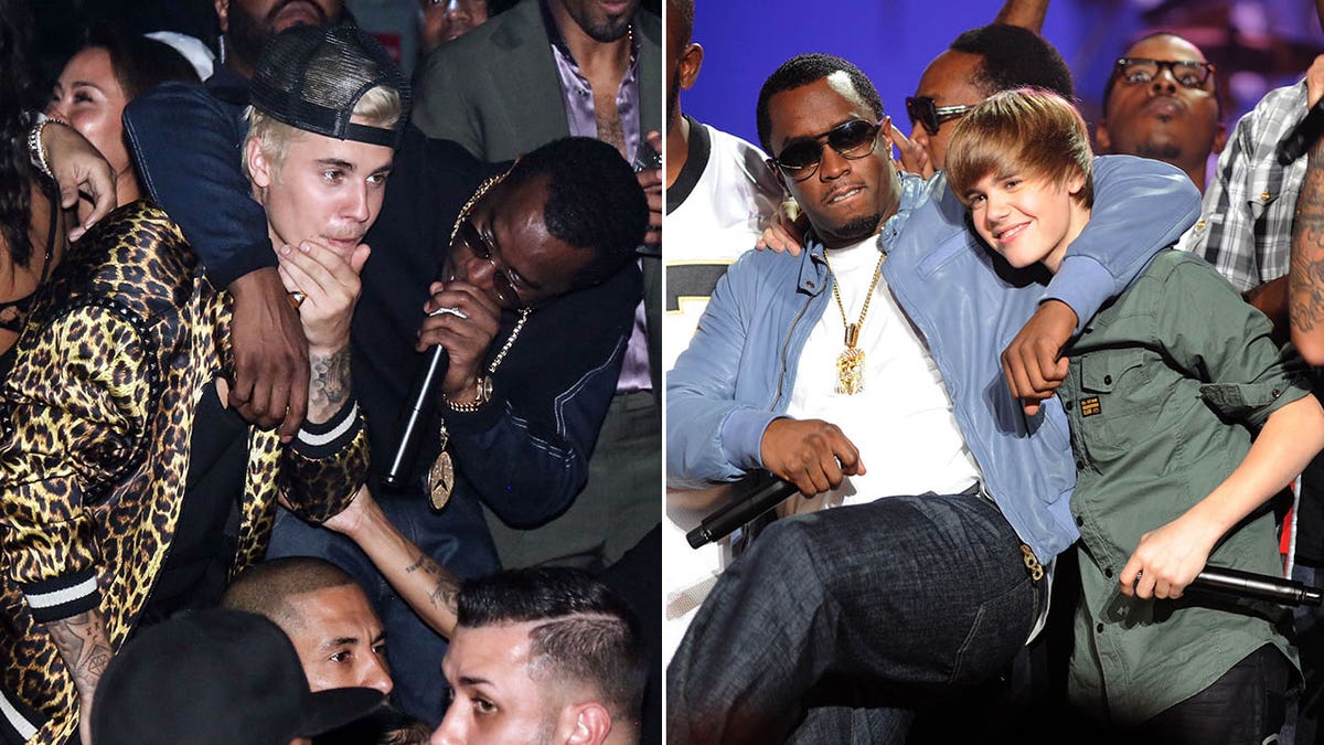 un split de diddy y justin bieber juntos