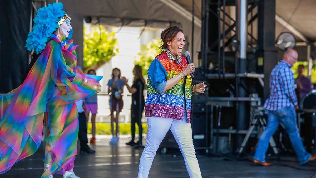 Kamala Harris at San Francisco Pride Event