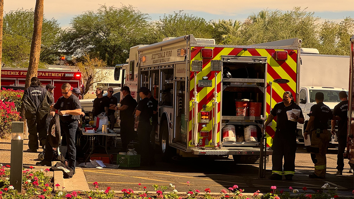 First responders on scene at Kari Lake's office