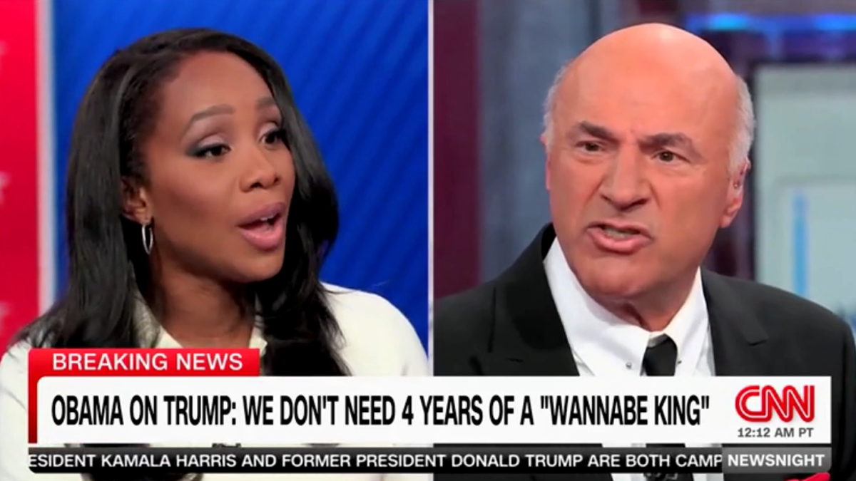 Kevin O'Leary argued connected  CNN