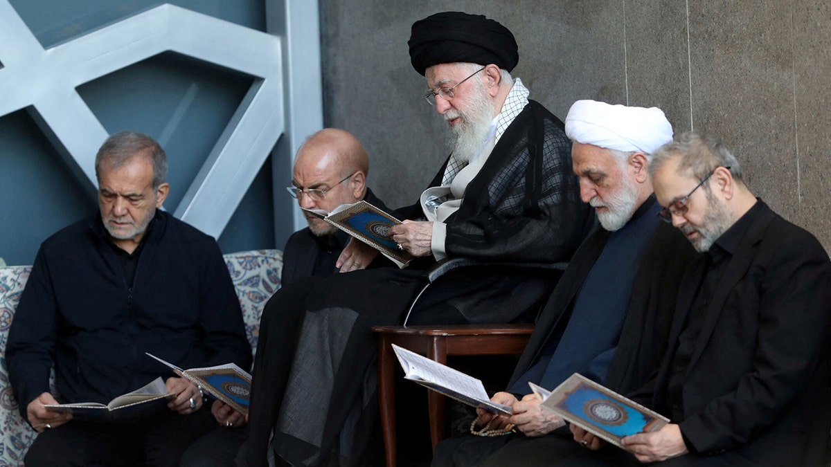 Iranian Supreme Leader Ayatollah Ali Khamenei speaks in Tehran