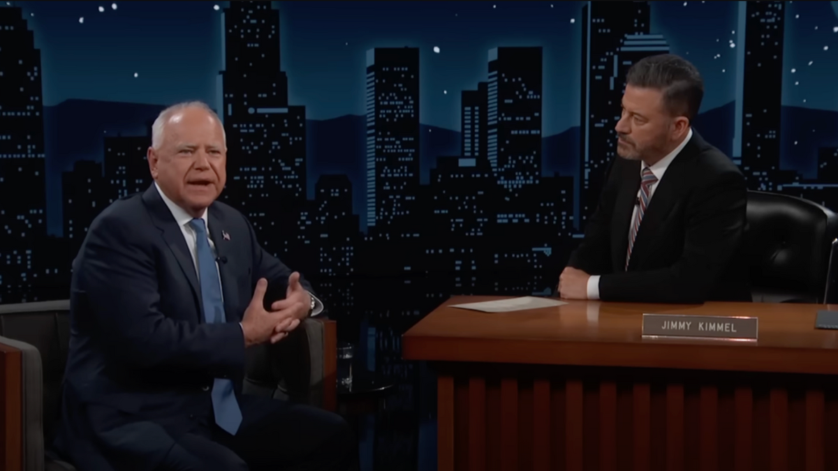 Tim Walz Jimmy Kimmel