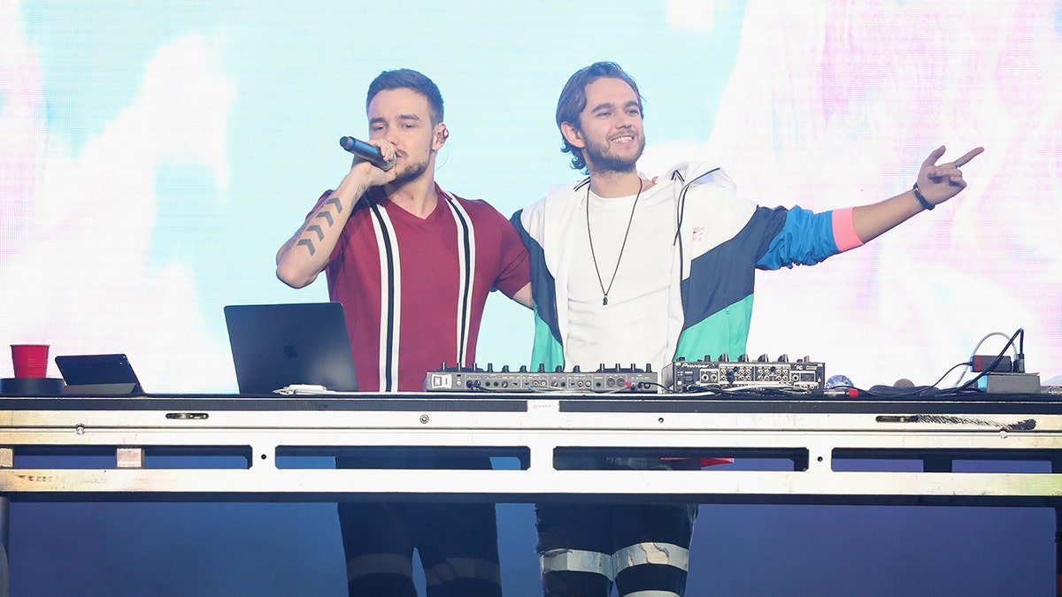 Liam Payne com Zedd