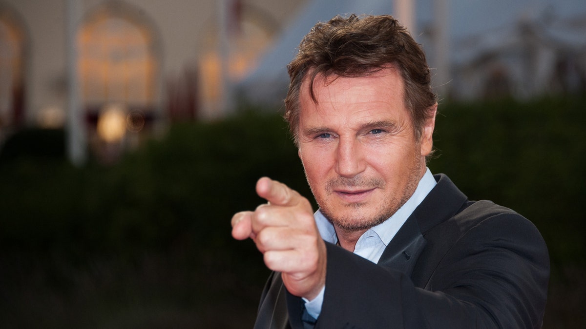 Liam Neeson astatine nan Taken 2 premiere