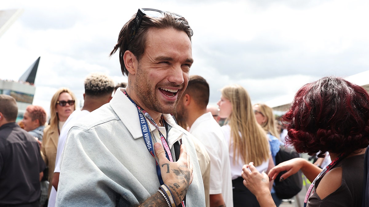 Liam Payne attends the F1 Grand Prix successful  England