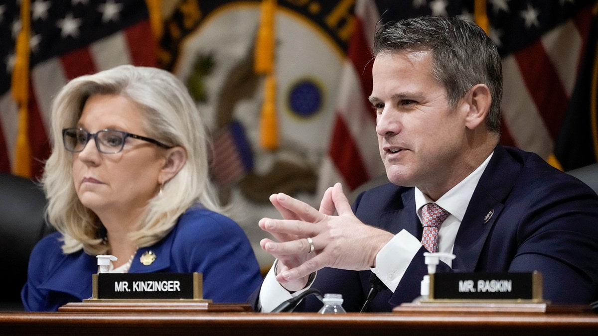 Then-Reps. Liz Cheney and Adam Kinzinger successful  2022