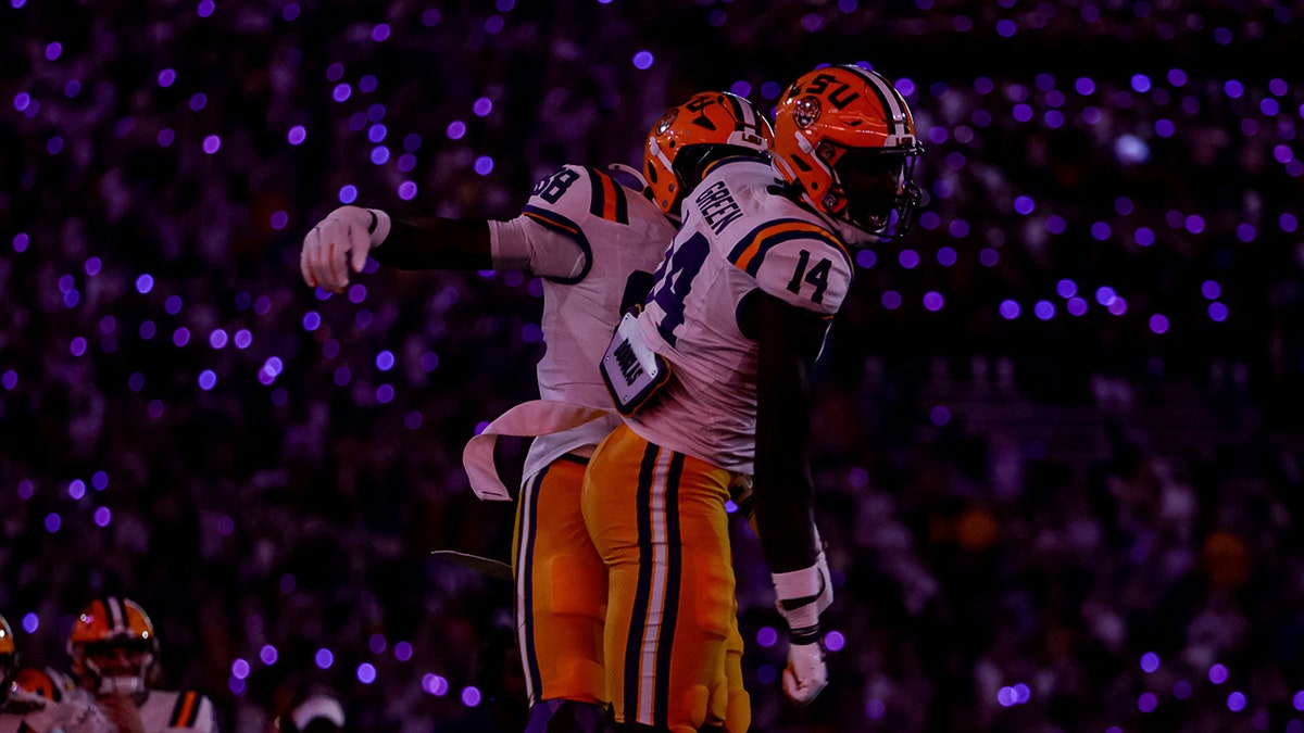 LSU celebration