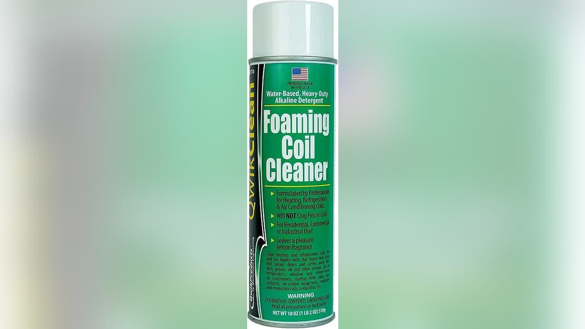 Use this spray to keep your AC coils clean.