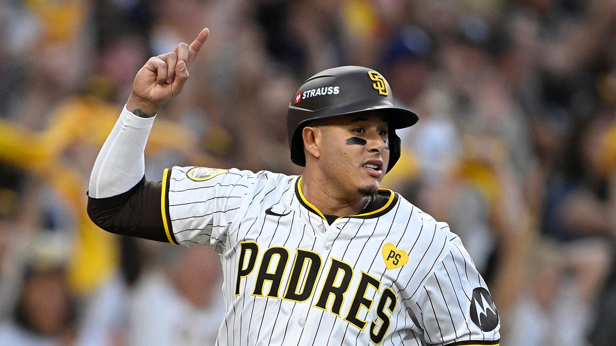 Manny Machado comemora jogo