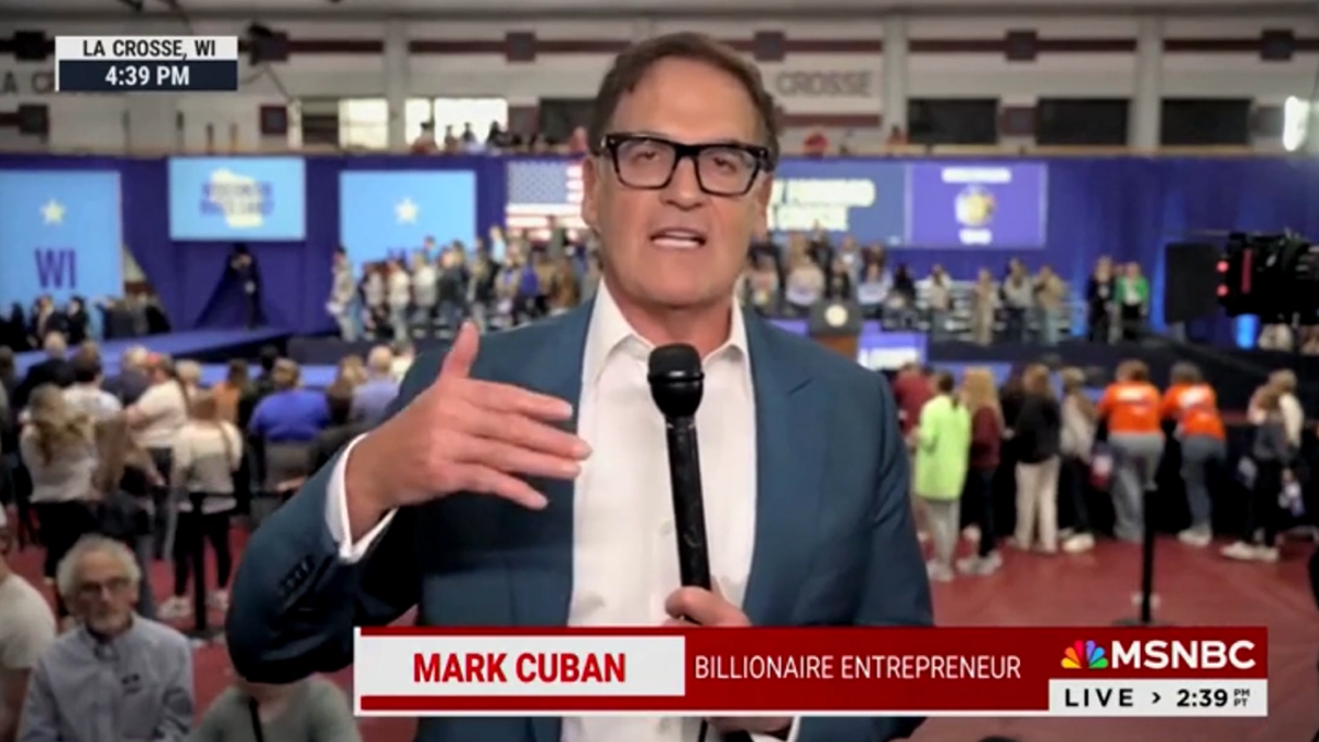 Mark Cuban speaks astir  Trump's appeal