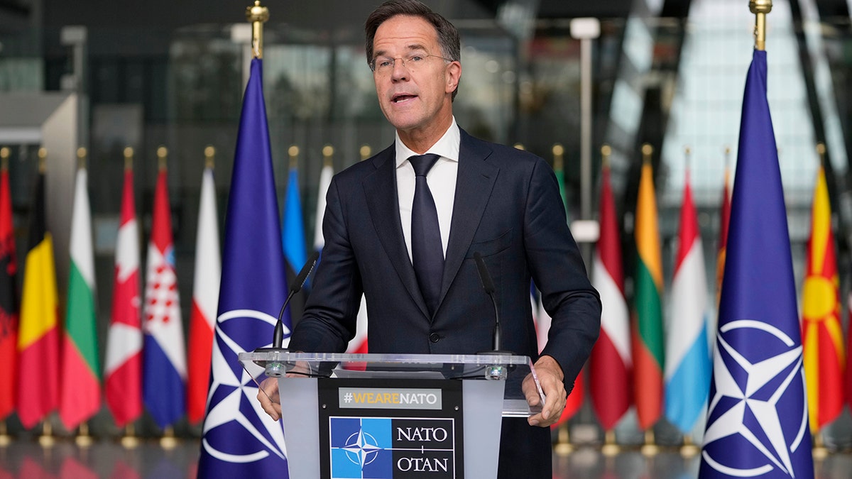 El secretario general de la OTAN, Mark Rutte