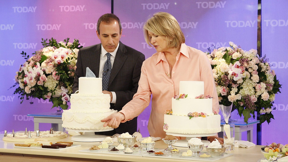 Martha Stewart connected  the Today show