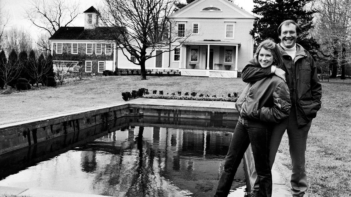 Martha Stewart with her hubby  successful  1980