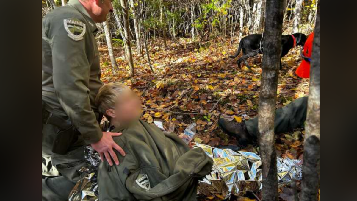 Woman being rescue