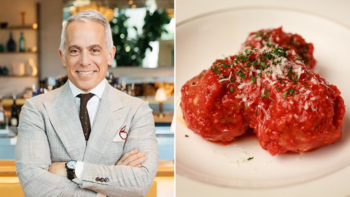 Geoffrey Zakarian y albóndigas