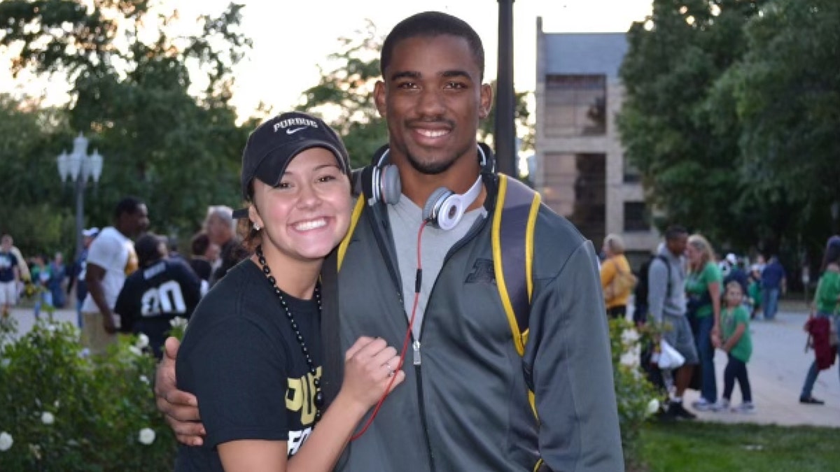 Devon and Raheem Mostert at Purdue University