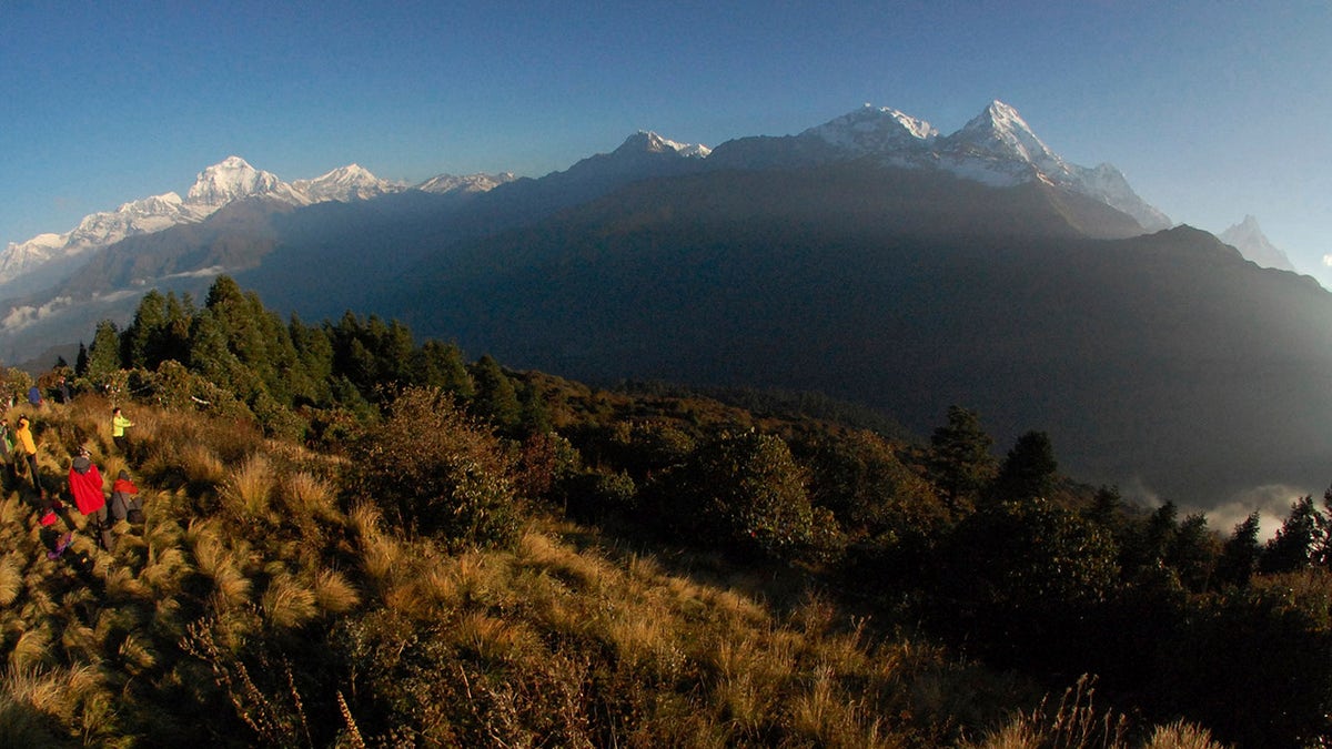 La cordillera del Dhaulagiri