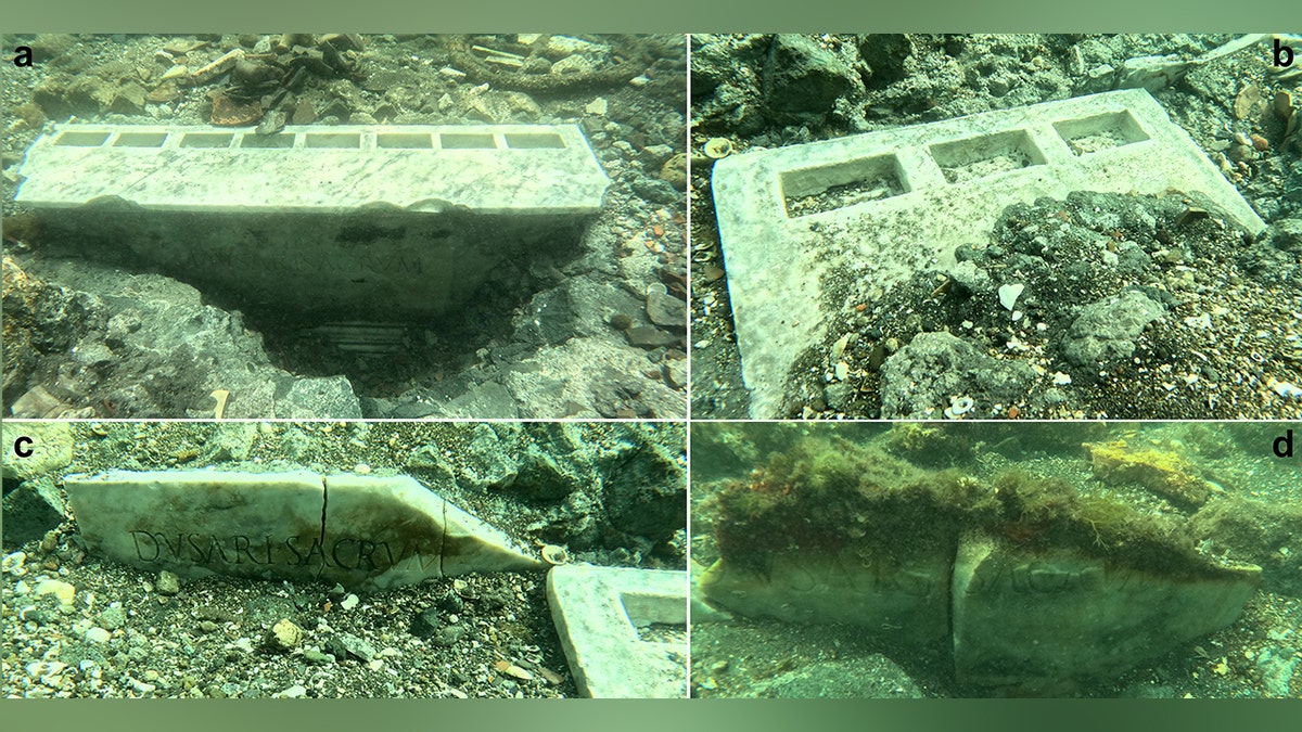 Nabataean temple underwater