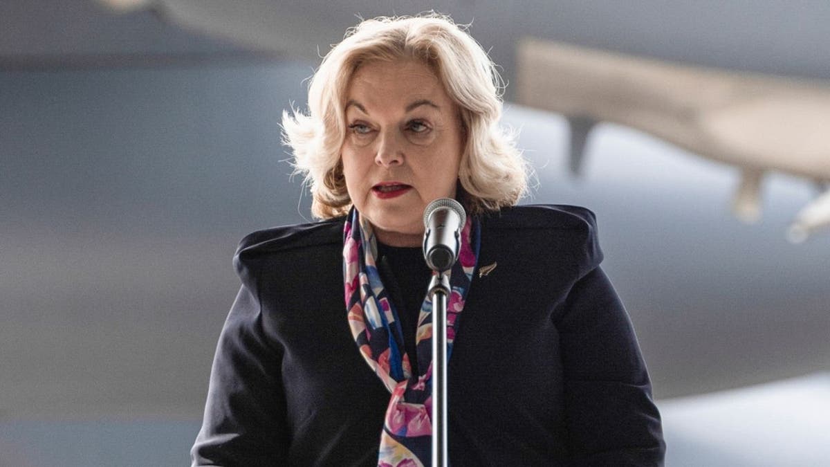 Judith Collins, ministra de Defensa de Nueva Zelanda.