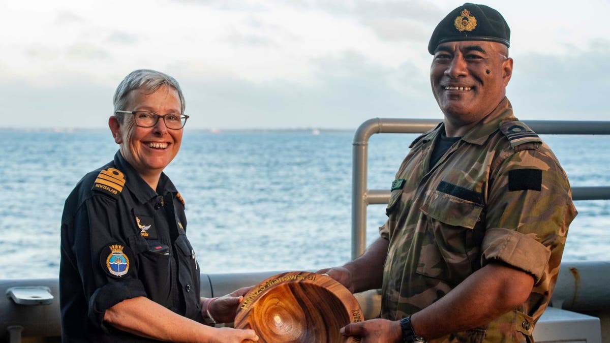 Yvonne Gray Capitán de barco de Nueva Zelanda