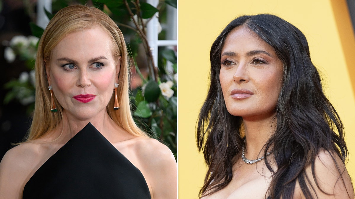 Nicole Kidman and Salma Hayek go viral after spat over Balenciaga catwalk